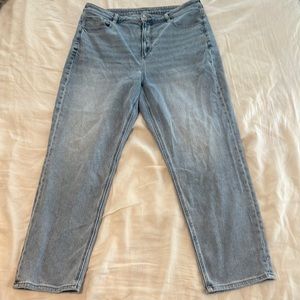 AE mom jeans